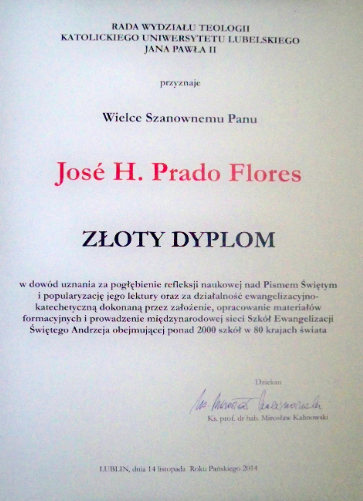 Diploma de Oro