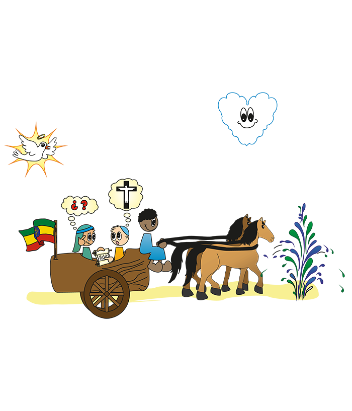 Dibujo del curso San Jerónimo de la Escuela de Evangelización San Andrés.